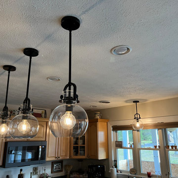 Kitchen Light Upgrade, Newark NY