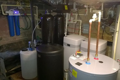New Water treatment install - Irrigation and House units
