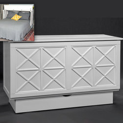 Arason Essex Creden-ZzZ Cabinet Bed | White - Murphy Beds