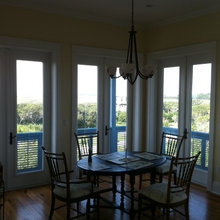 Sliding glass doors
