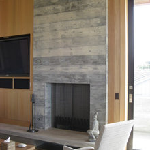 window/door by fireplace