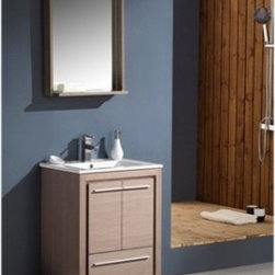 Fresca Allier 24 x 19 Modern Bathroom Vanity FVN8125GO - Bath Products