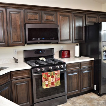 Burnettsville, IN. Haas Signature Collection. Open Cherry Kitchen
