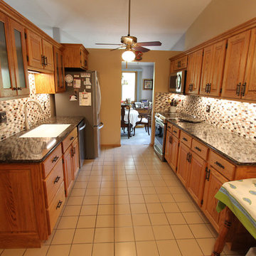 Kitchen Update with The Galley Workstation, Countertops & Backsplash ~ Brecksvil