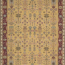 Soumak SK92 Yellow - Rugs