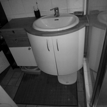 Salle d'eau en proche banlieue parisienne
