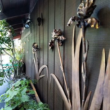 Iris Unlimited- copper fabrication by Pierre Riche Art