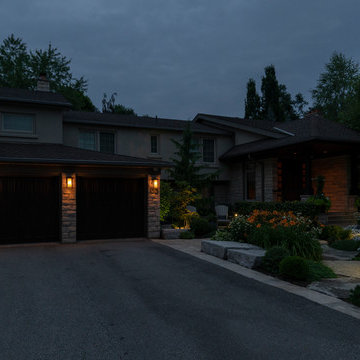 Markham Outdoor Lighting Redesign - View Before Conscape