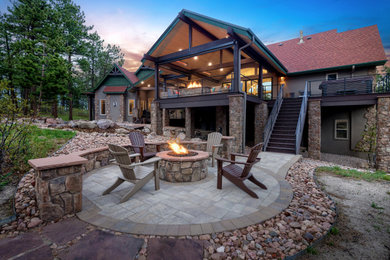 Inspiration for a timeless patio remodel in Denver