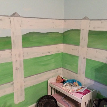Horse Room Mural