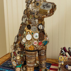 Watch Dog - Mixed Media Art
