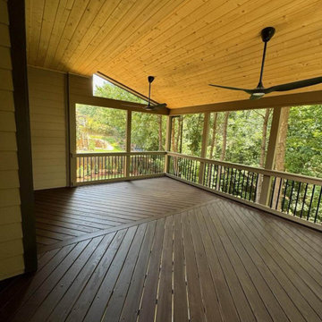 Open Shed Porch In The Ross Bridge Neighborhood Of Hoover AL