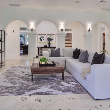 South Tampa Renovation: Living Room