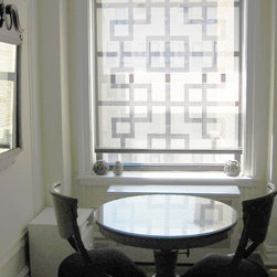 Delia Shades' "Loop Lattice" - Roller Shades