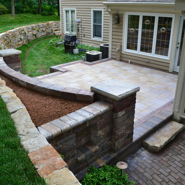 Patio and Lannon wall