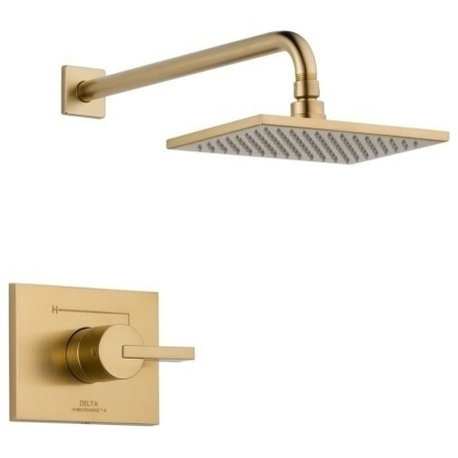 Delta T14253 Vero Monitor 14 Series Single Function Pressure - Champagne Bronze