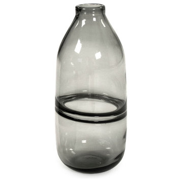 Ash Gray Glass Bottle