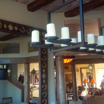 Dining Room Ceiling Beams