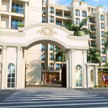 Apartment Building Elevation & it's 3D Rendering