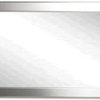 American Made Rayne Silver Rounded Double Vanity Mirror, 37.5"x70.5"
