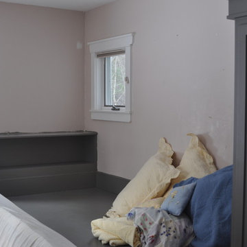 What a bucket of paint can do - Blue Room