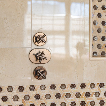 Stunning Copper Bathroom Project - Reston