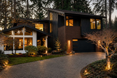 Modern exterior home idea in Other