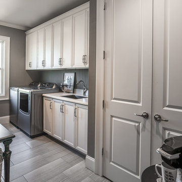 Laundry Room with Storage
