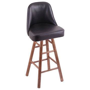 Holland Bar Stool, Grizzly Counter Stool, Smooth Maple Legs