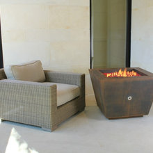 planters and fire pits
