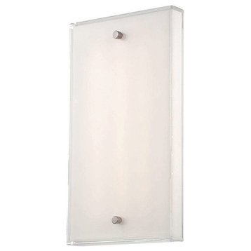George Kovacs Brushed Nickel LED Wall Light Sconce