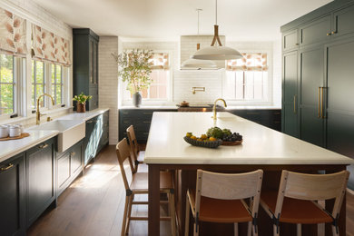 Inspiration for a transitional kitchen remodel in San Francisco