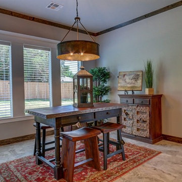 Spacious breakfast area