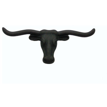 Longhorn Pull, Oil Rubbed Bronze