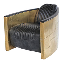 Tomcat Chair-Brass - Sessel