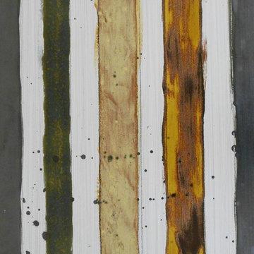 Cappuccino Striped Abstract Tile