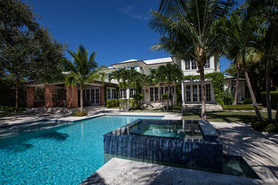 Inspiration for a tropical pool remodel in Miami