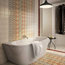 Set of 12 Coloured Decors and 4-Design Wall and Floor Tile, 1 sqm