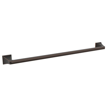 Amerock Mulholland Traditional Towel Bar, Oil Rubbed Bronze, 24" Center-to-Cente