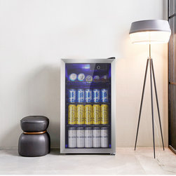 26 Bottles or 90 Cans Wine Cellar Wine Cooler or Beverage Refrigerator - Refrigerators