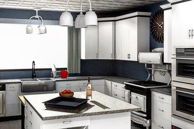 Kitchen photo in Calgary