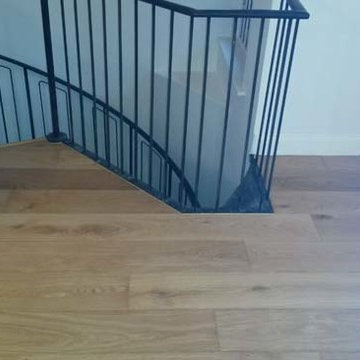 Wood Floor Installation to Living Areas