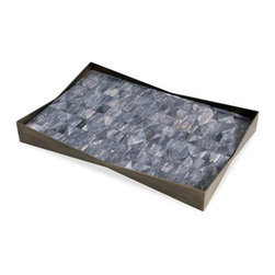 Interlude Declan Gray Bone Tray - Small - SKU: 988023 - Major Kitchen Appliance Parts And Accessories