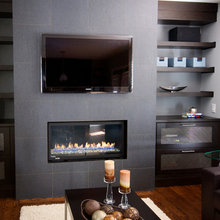 fire place/ tv
