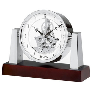 Largo Table Clock With Skeleton Movement Model