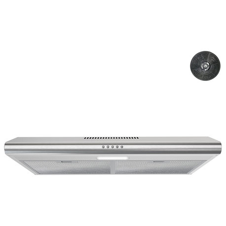 Streamline 30" Moncalieri Ductless Undermount Range Hood, Stainless Steel
