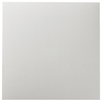 Sterling White 12x12 Self Adhesive Vinyl Floor Tile, 20 Tiles/20 sq. ft.