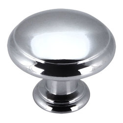 Door Corner - Polished Chrome Cabinet Knob - Cabinet And Drawer Knobs