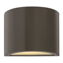 Hinkley Lighting - Hinkley Lighting 1667Bz-Led Outdoor Sconce Lighting Luna - Outdoor Wall Lights And Sconces