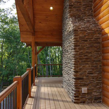 Log Cabin Living with Extreme Outdoor Living Area